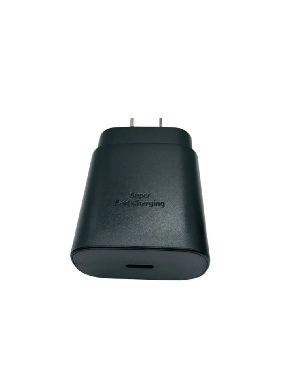 USB-C Wall Charger With 2 USB-C Cables 25W Power Adapter Black